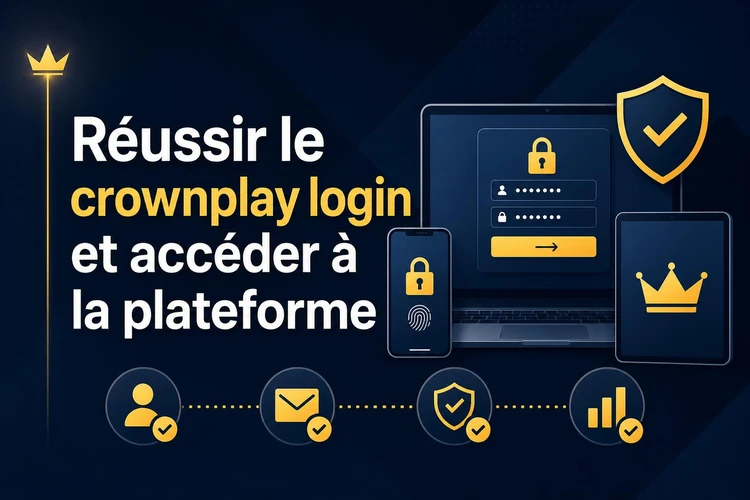 Réussir le crownplay login et accéder à la plateforme