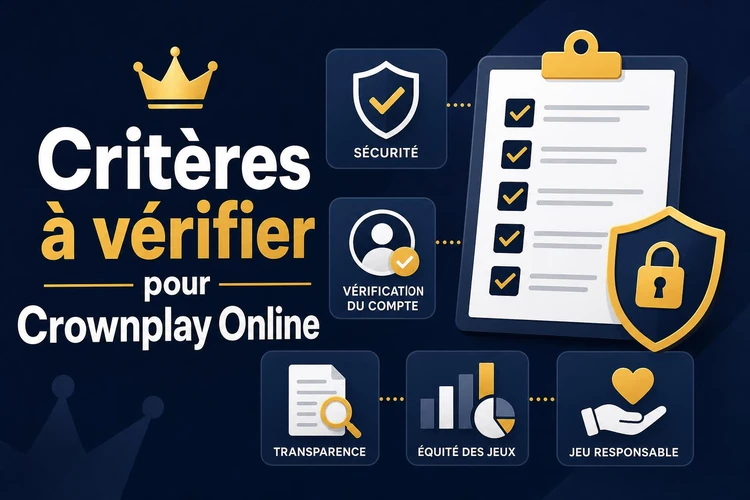 Les critères à vérifier avant de choisir Crownplay Online