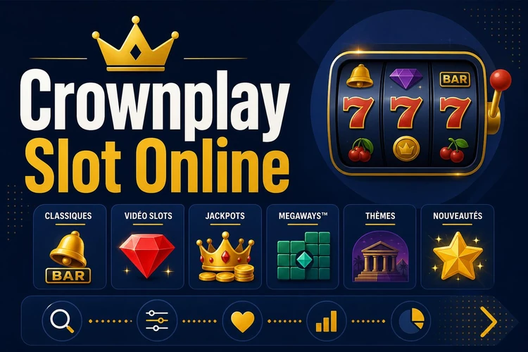 Crownplay Slot Online: L'univers complet des machines à sous virtuelles