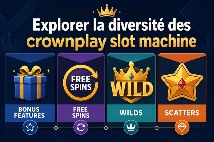 Explorer la diversité des crownplay slot machine