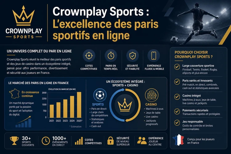 Crownplay Sports: L'excellence des paris sportifs en ligne